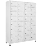 32 gözlü dolap celik aykkabı dolabı cea celik