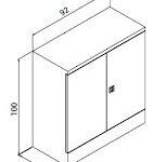 dosya dolabı çizimi çolakoğlu